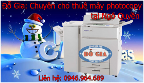 Cho thuê máy Photocopy tại Ngô Quyền Hải Phòng